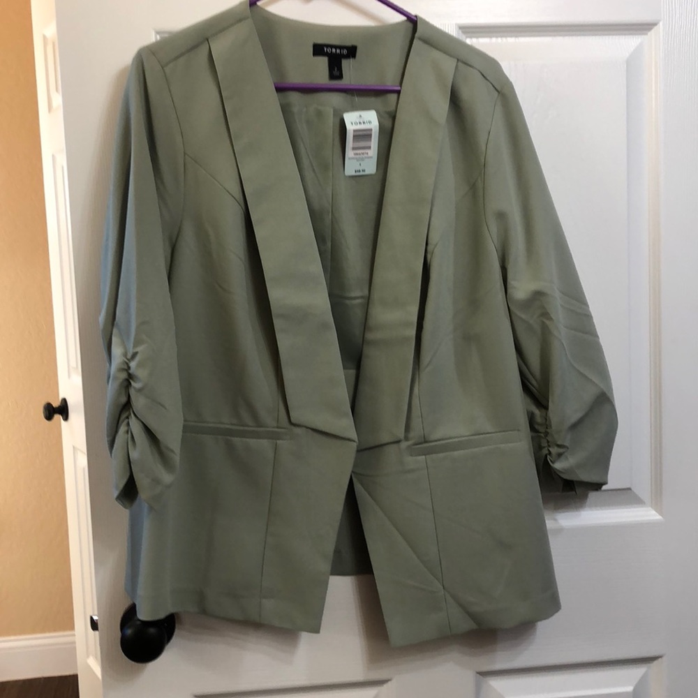 Plus size blazer